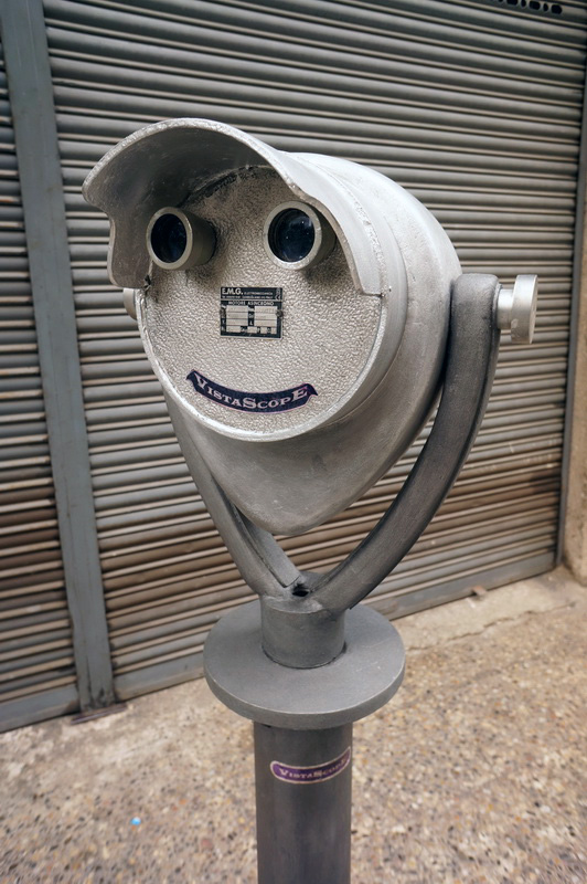 mirador americano replica madera fivra 165x45x41 base o40 (70eu.) 1u